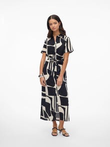 Vero Moda VMEASY Ilga suknelė -Black - 10297365