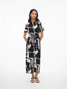 Vero Moda VMEASY Ilga suknelė -Black - 10297365