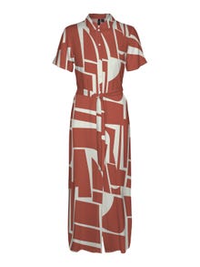 Vero Moda VMEASY Long dress -Birch - 10297365