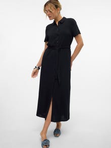 Vero Moda VMEASY Lang kjole -Black - 10297365