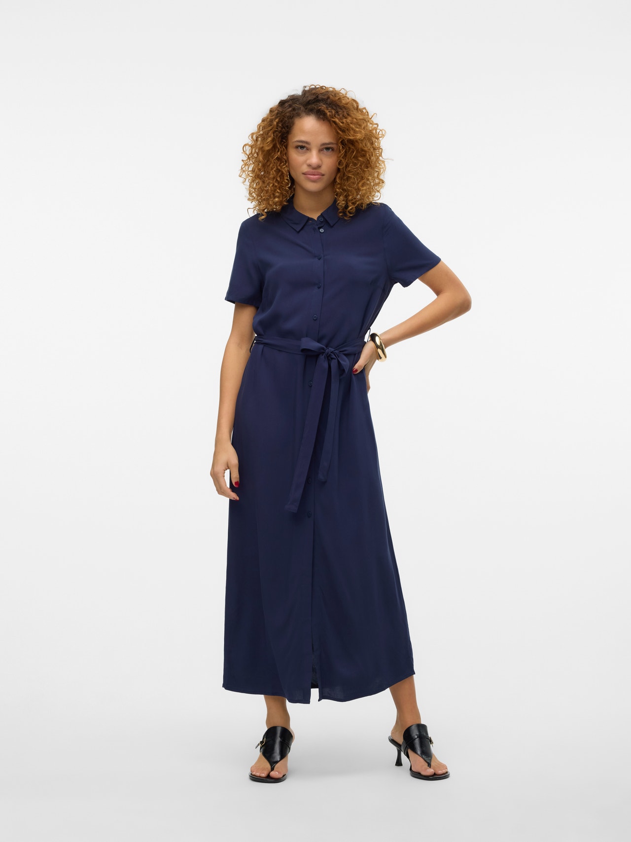 Vero Moda VMEASY Lange jurk -Navy Blazer - 10297365
