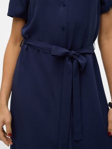 Vero Moda VMEASY Długa sukienka -Navy Blazer - 10297365