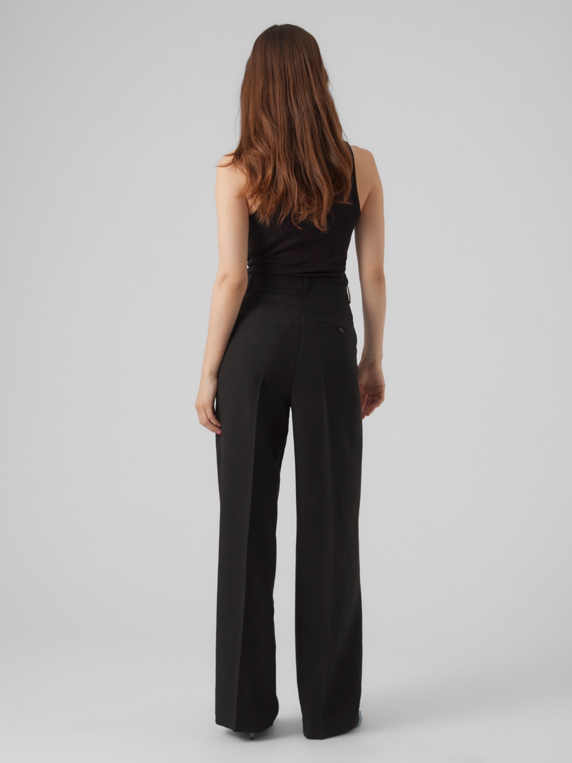 Vero Moda VMIMANI Mid waist Trousers -Black - 10297394