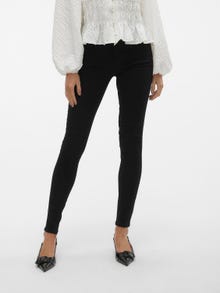 Vero Moda VMDONNA Skinny Fit Jeans -Black Denim - 10297433