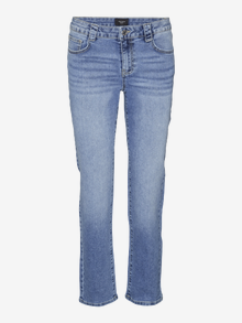 Vero Moda VMLANEY Średnia talia Krój prosty Jeans -Medium Blue Denim - 10297462