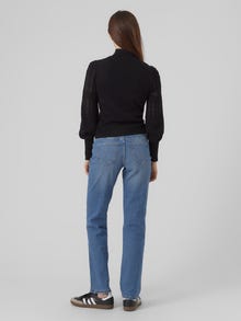 Vero Moda VMLANEY Gerade geschnitten Jeans -Medium Blue Denim - 10297462