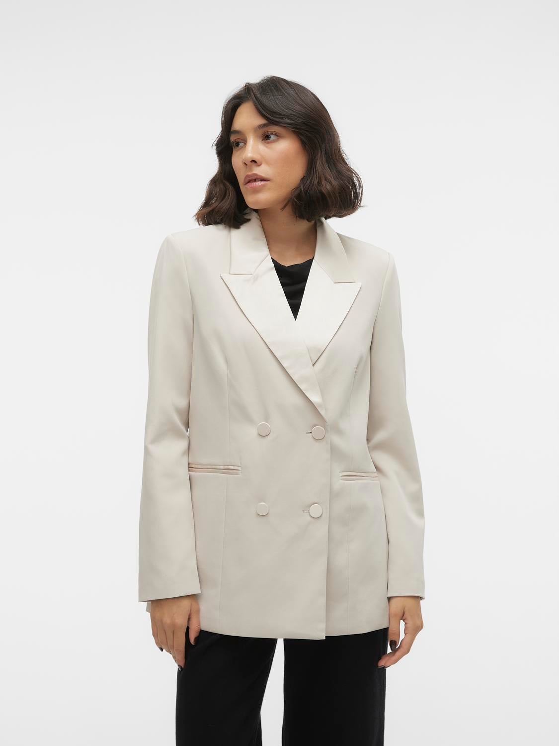 Vero moda double 2025 breasted blazer