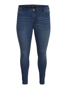 Vero Moda VMLUDY Slim Fit Jeans -Medium Blue Denim - 10297614