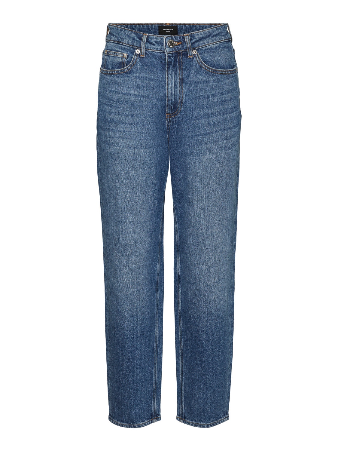 Vero Moda VMTESSA Hohe Taille Jeans -Medium Blue Denim - 10297655