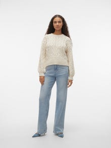 Vero Moda VMANEMONE Pullover -Birch - 10297666
