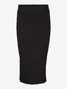 Vero Moda VMGERLY High waist Midi skirt -Black - 10297682