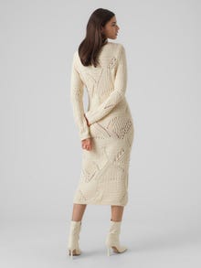 Vero Moda VMNELLA Long dress -Birch - 10297691