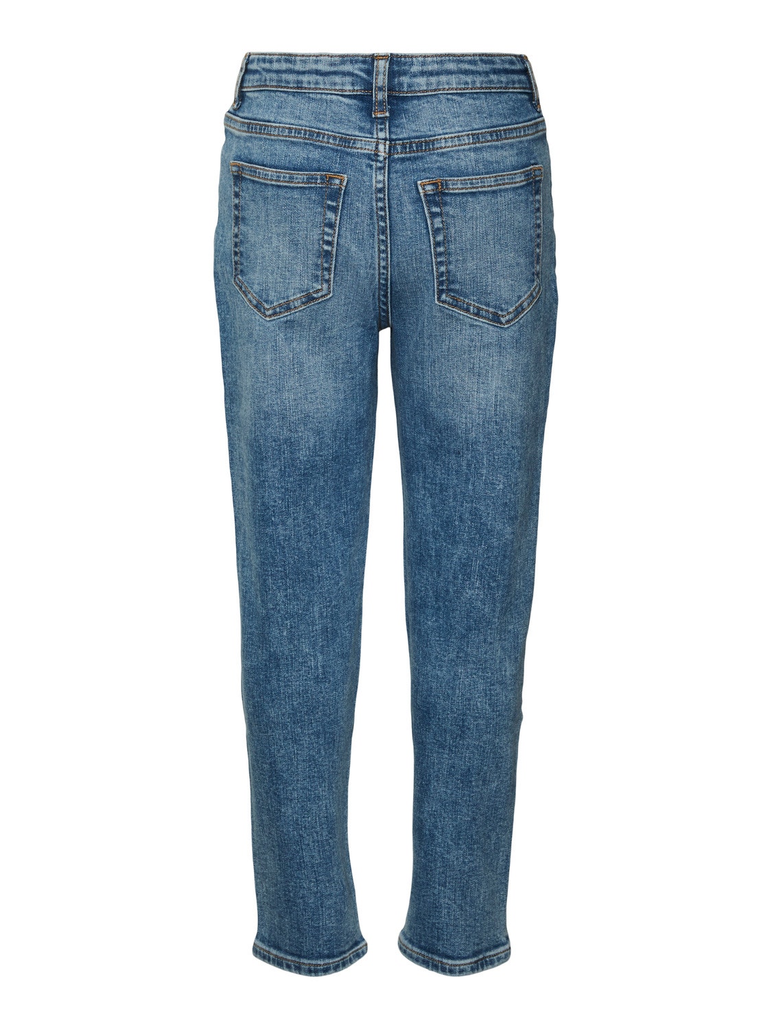 Vero Moda VMOLIVIA Mom Fit Jeans -Medium Blue Denim - 10297692