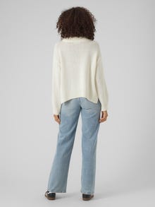 Vero Moda VMLEONORA Pullover -Snow White - 10297701