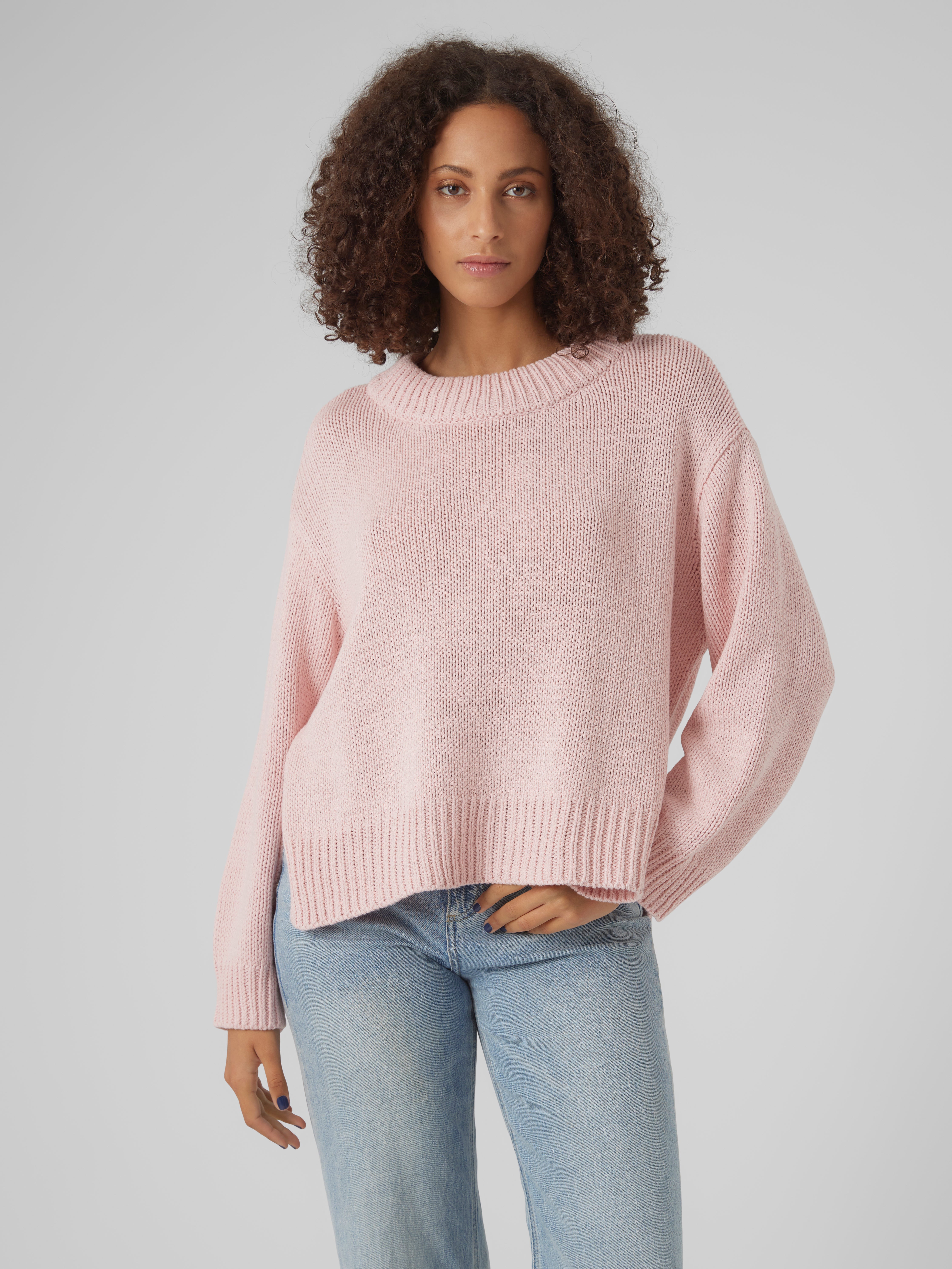 VMLEONORA Pullover Lichtroze Vero Moda