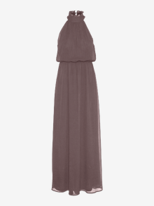 Vero Moda VMWONDA Long dress -Plum Truffle - 10297775