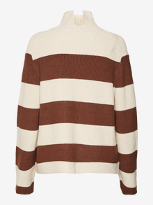 Vero Moda VMHARRIET Pullover -Potting Soil - 10297778