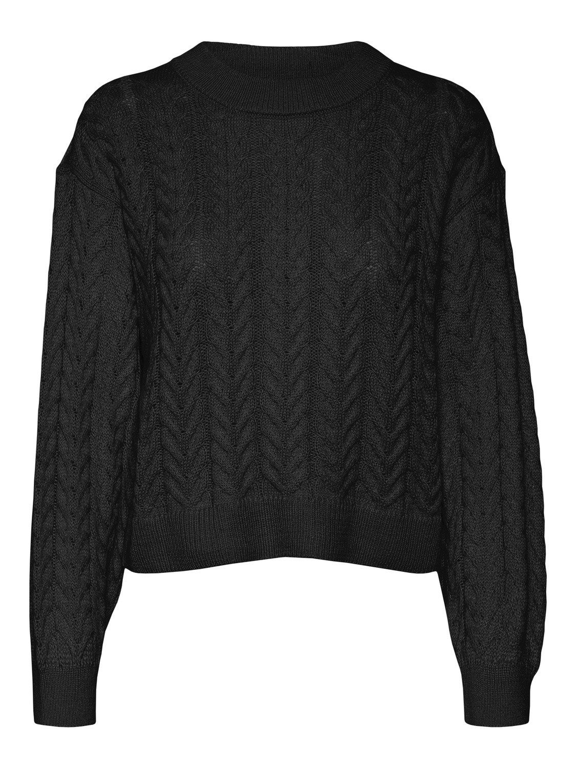 Vero Moda VMFABULOUS Sweter -Black - 10297810