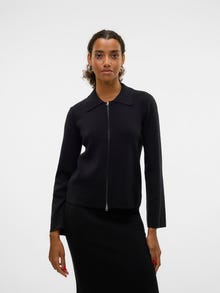 Vero Moda AWHANNA Strikket cardigan -Black - 10297844