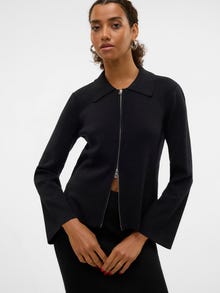 Vero Moda AWHANNA Strikket cardigan -Black - 10297844