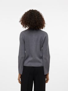 Vero Moda AWHANNA Strickjacke -Dark Grey Melange - 10297844
