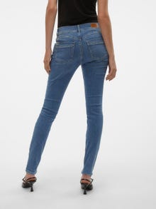 Vero Moda VMEMPOWER Taille moyenne Skinny Fit Jeans -Medium Blue Denim - 10297940
