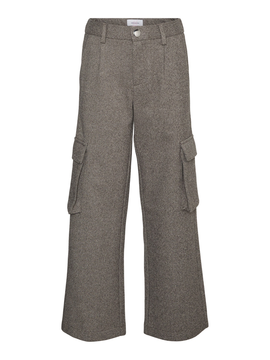 Vero Moda VMPIA Trousers -Light Grey Melange - 10297960