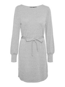 Vero Moda VMCOTEA Robe courte -Light Grey Melange - 10297996