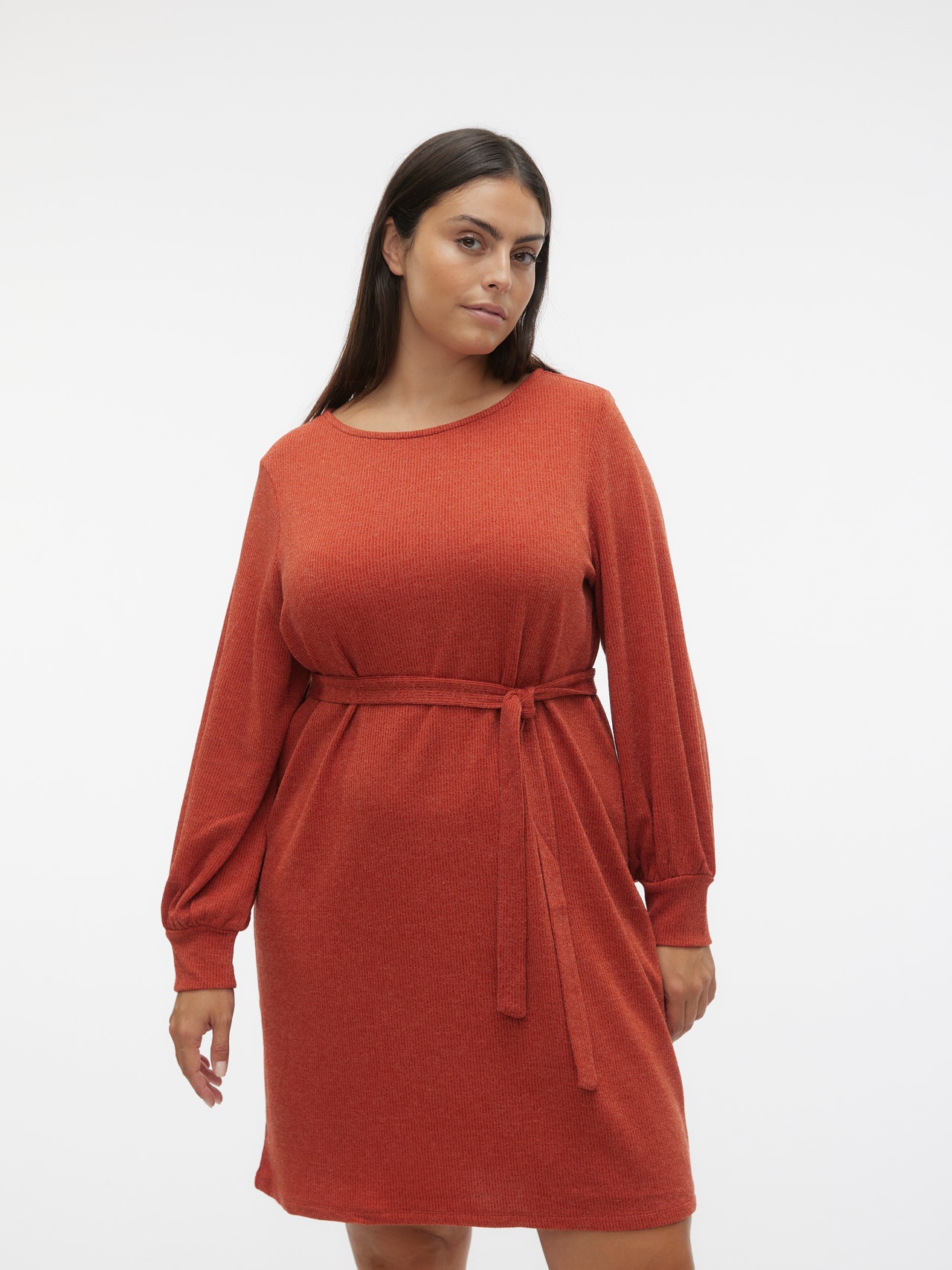 Vero Moda VMCOTEA Kort kjole -Red Ochre - 10297996