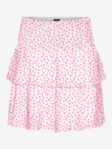 Vero Moda VMSMILLA Hög midja Kort kjol -Snow White - 10298020