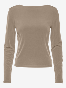 Vero Moda VMGILSA Top -Silver Mink - 10298098