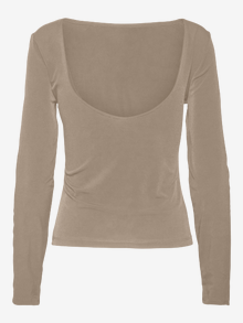 Vero Moda VMGILSA Top -Silver Mink - 10298098