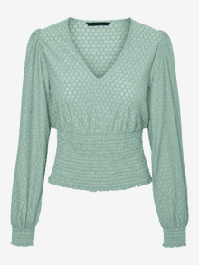 Vero Moda VMMALOU Top -Silt Green - 10298114