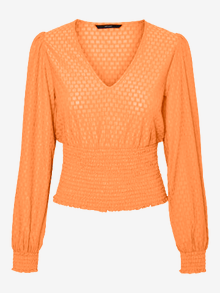 Vero Moda VMMALOU Top -Mock Orange - 10298114