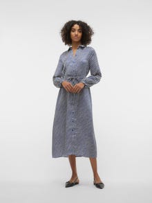 Vero Moda VMIZEL Midi-jurk -Mazarine Blue - 10298164
