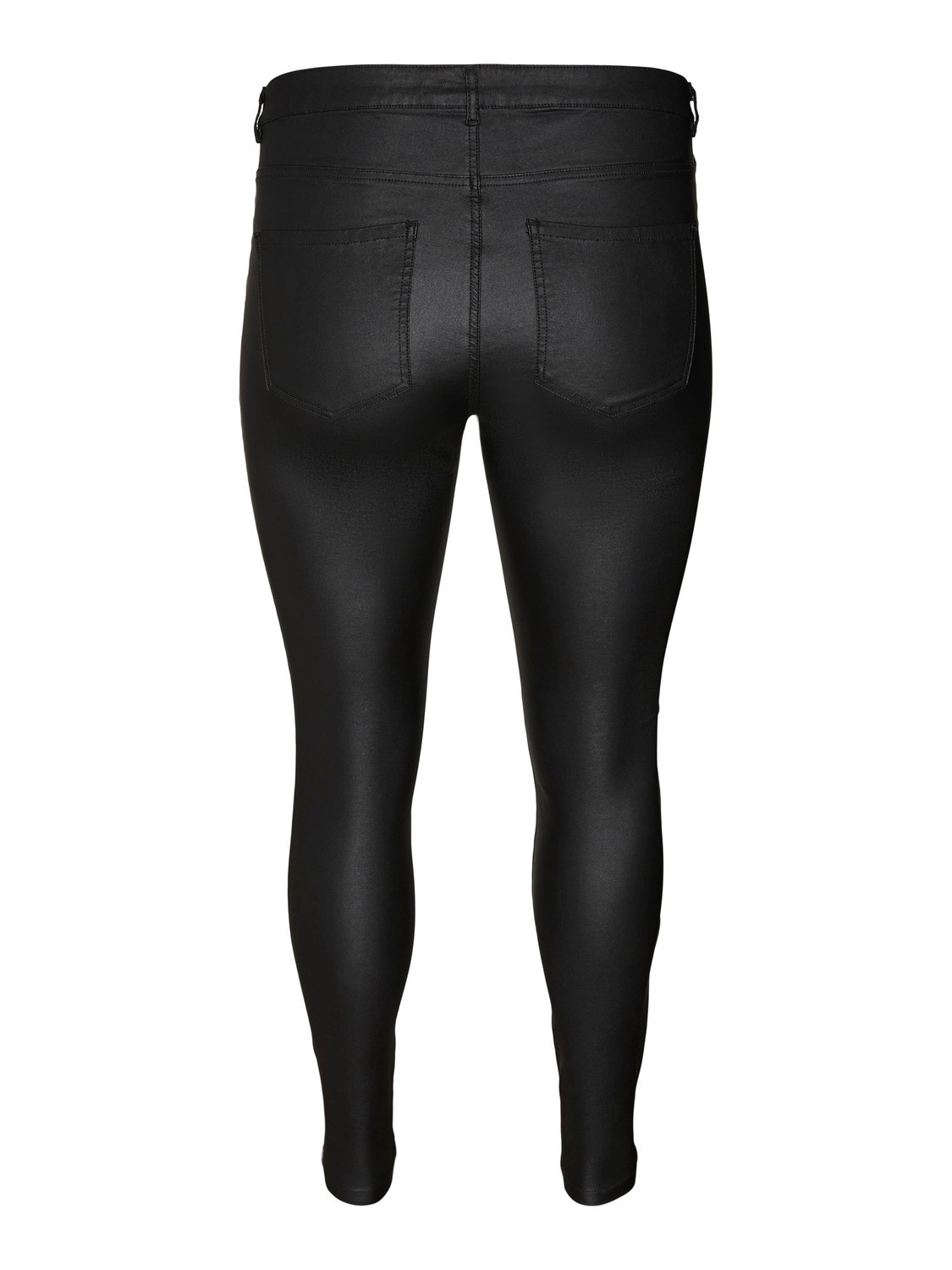 Vero Moda VMCSEVEN Mid waist Trousers -Black - 10298357