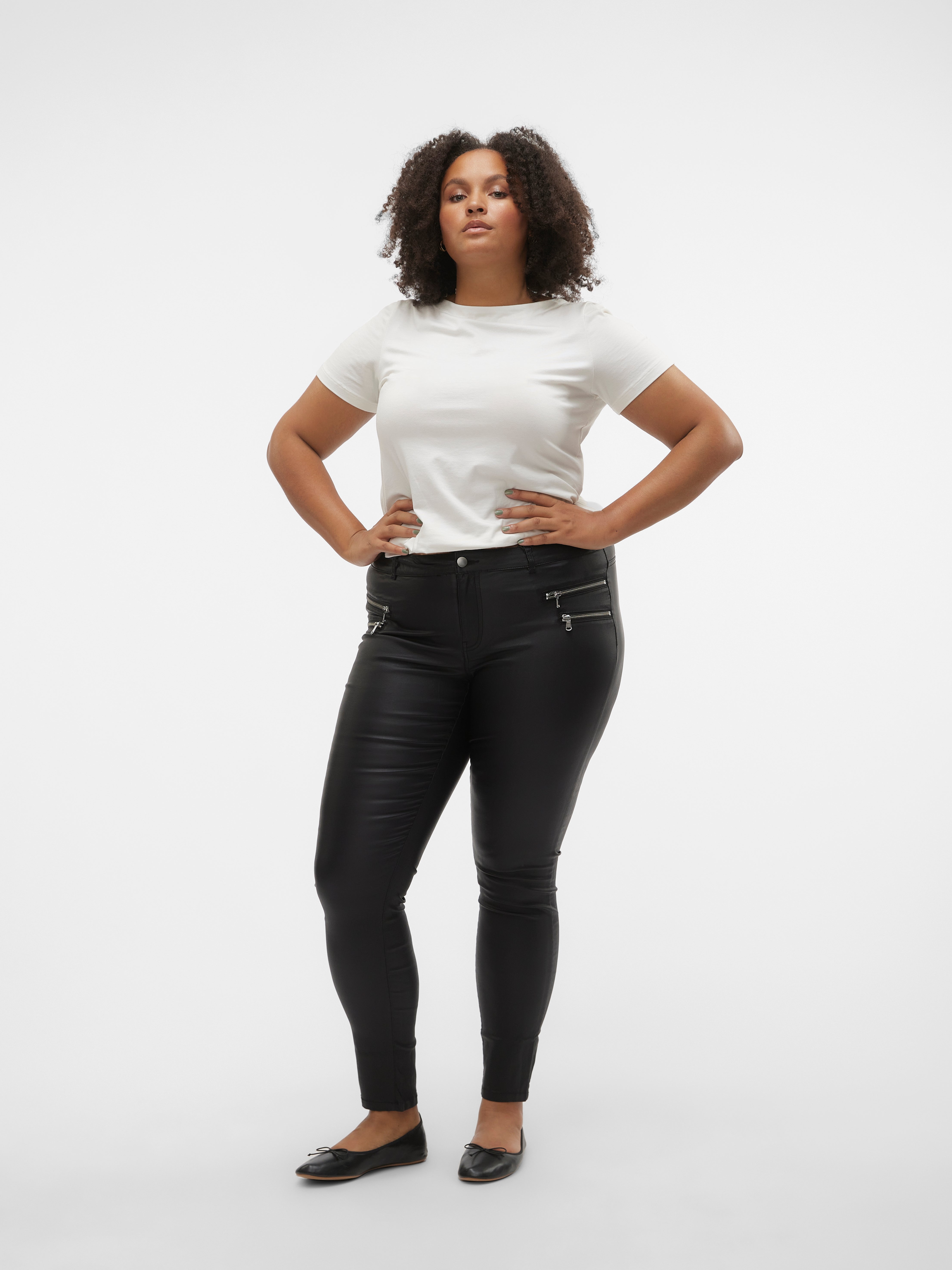 Pantalon Noir Forever 21 Femme Taille UK 10/28 - Neuf Avec étiquettes, Coupe Classique