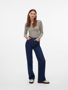 Vero Moda VMFIONA T-Shirt -Birch - 10298360