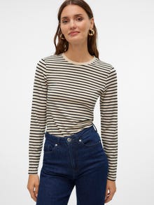 Vero Moda VMFIONA T-shirts -Birch - 10298360