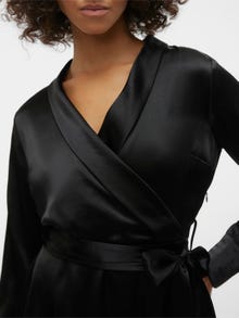 Vero Moda VMBEATRICE Kort klänning -Black - 10298381