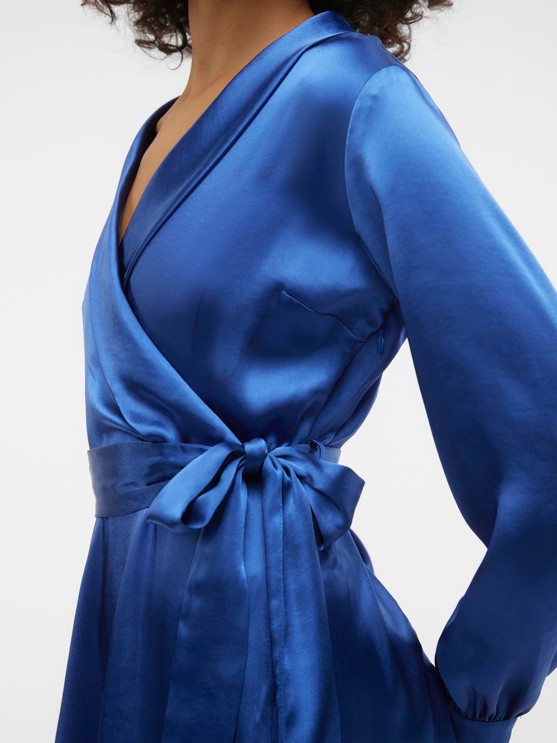 Vero Moda VMBEATRICE Kort klänning -Galaxy Blue - 10298381