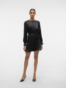 Vero Moda VMBEATRICE Kort kjole -Black - 10298382