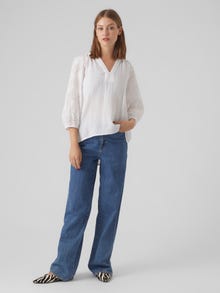 Vero Moda VMEMMA Topit -Bright White - 10298454
