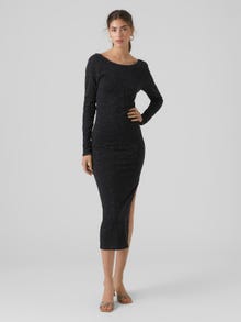 Vero Moda VMHARTLEY Langes Kleid -Black - 10298456