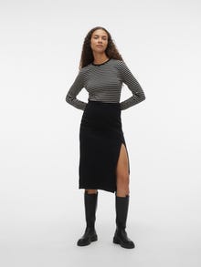 Vero Moda VMHIRSE Midi skirt -Black - 10298469
