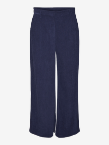 Vero Moda VMHARLEE High rise Trousers -Maritime Blue - 10298484