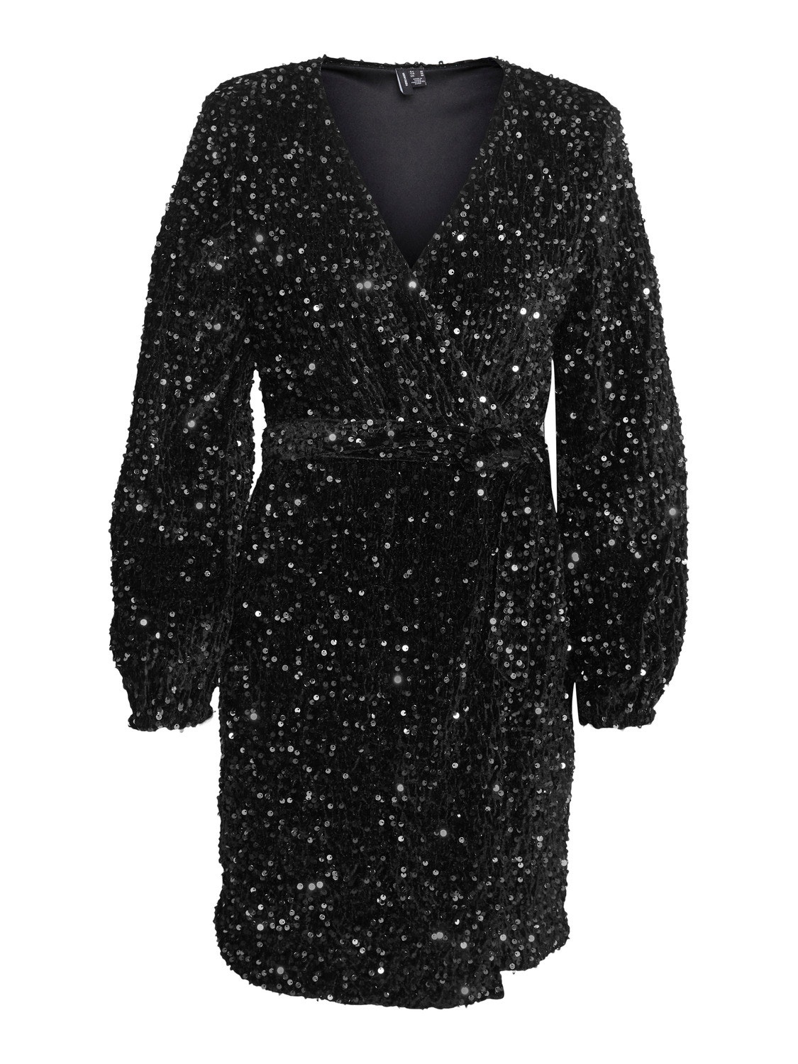 Vero Moda VMBELLA Kort kjole -Black - 10298493