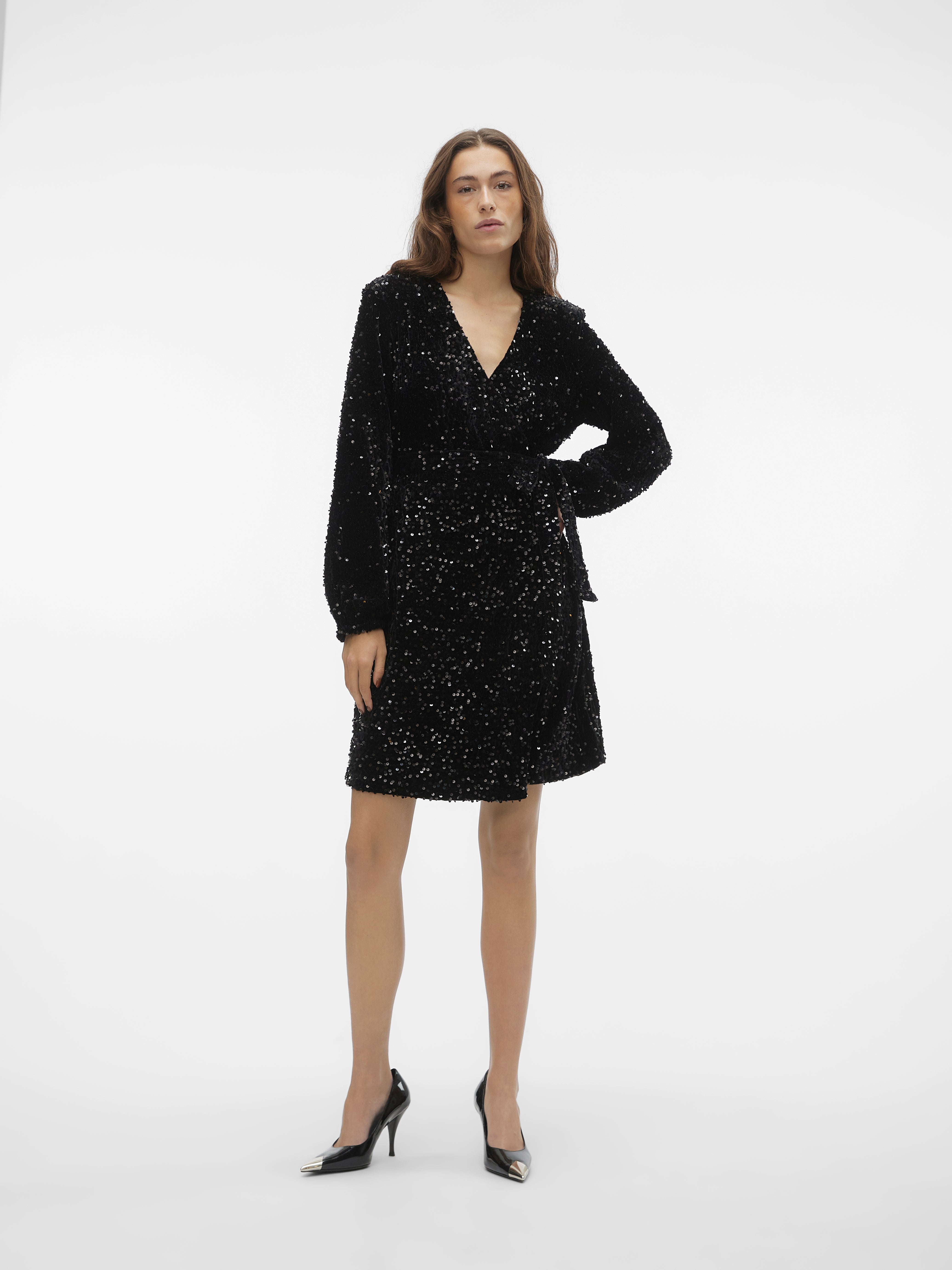 Robe noir best sale vero moda