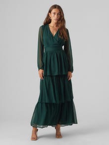 Vero Moda VMELLA Lang kjole -Pine Grove - 10298556