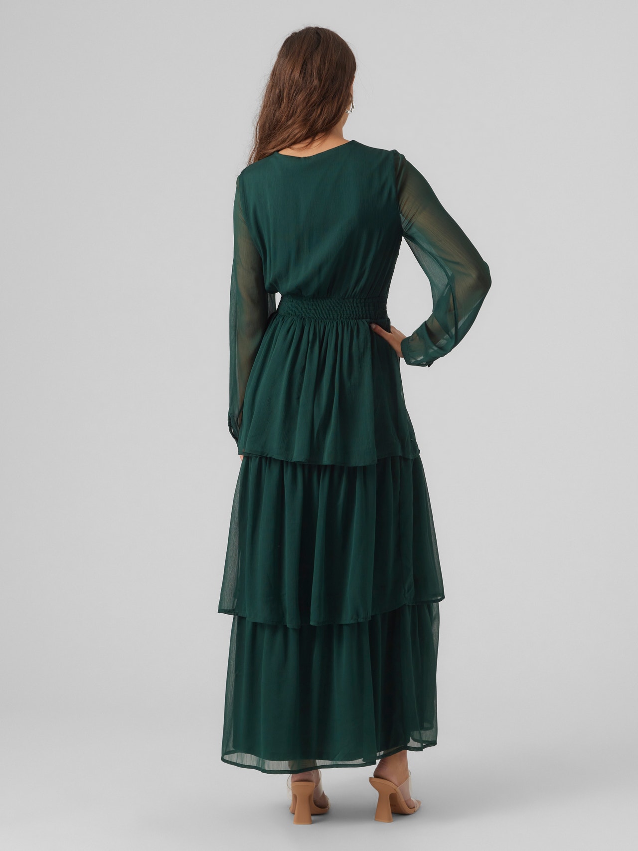 Vero Moda VMELLA Long dress -Pine Grove - 10298556